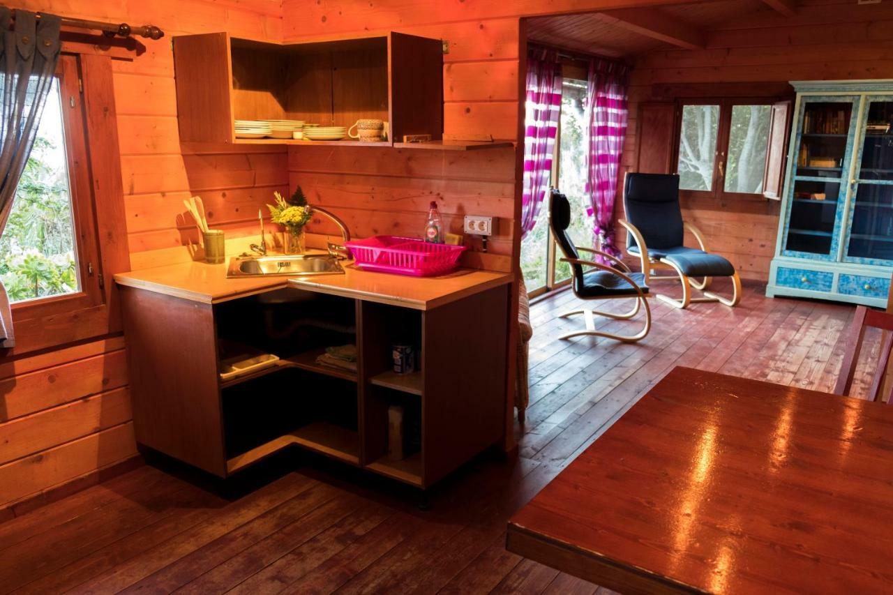 Finca Pura Vida Blockhaus Villa de Mazo Bagian luar foto